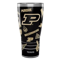 Gobelet Tervis Purdue Boilermakers de 30 oz avec couvercle coulissant