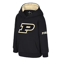 Toddler Colosseum  Charcoal Purdue Boilermakers Big Logo Volume Fleece Pullover Hoodie