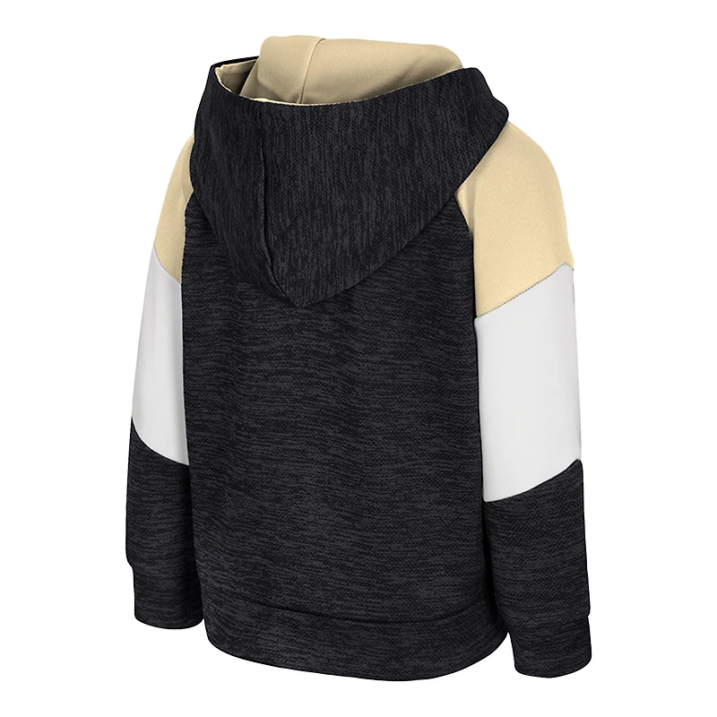 Toddler Colosseum Black Purdue Boilermakers Spirit Hollow Full-Zip Hoodie
