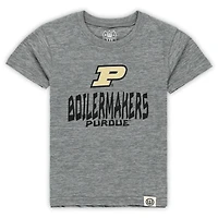 Ensemble t-shirt et short Cloudy Yarn pour tout-petits Wes & Willy Purdue Boilermakers