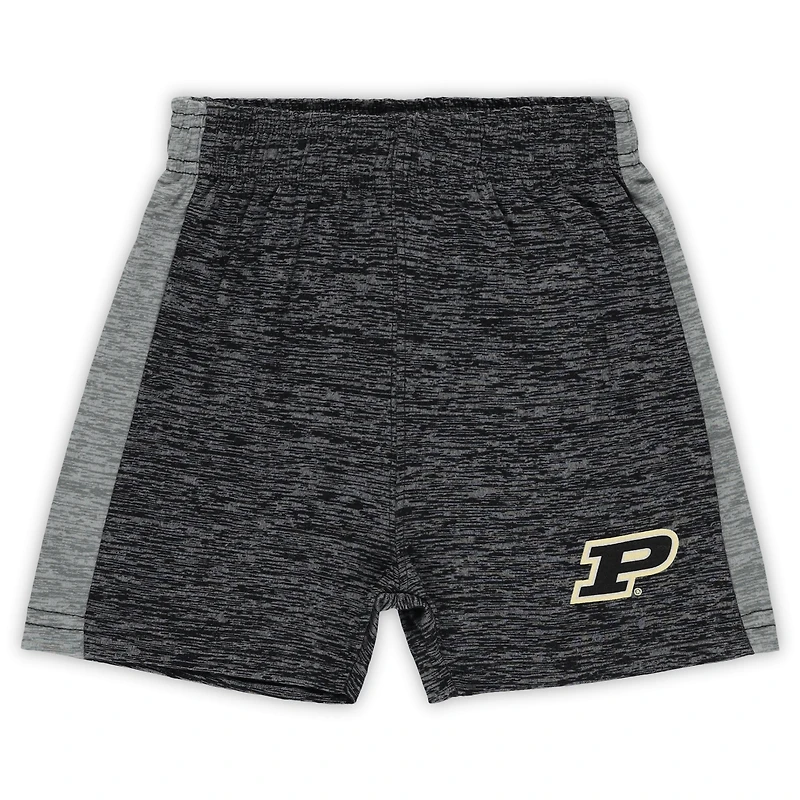 Toddler Wes & Willy Purdue Boilermakers Cloudy Yarn T-Shirt Shorts Set