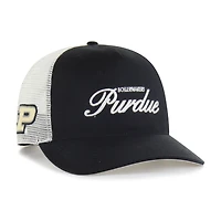 Casquette ajustable unisexe Purdue Boilermakers Contemporary Basics Foundation Trucker Hitch noire '47