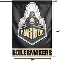 Bannière verticale simple face WinCraft Purdue Boilermakers 28" x 40"