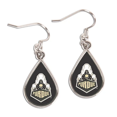 WinCraft Purdue Boilermakers Boucles d'oreilles pendantes en forme de larme
