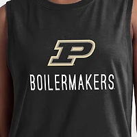 Débardeur noir Champion Purdue Boilermakers Lifestyle pour femmes