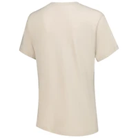 Women's Champion  Khaki Purdue Boilermakers Arched Over Logo T-Shirt