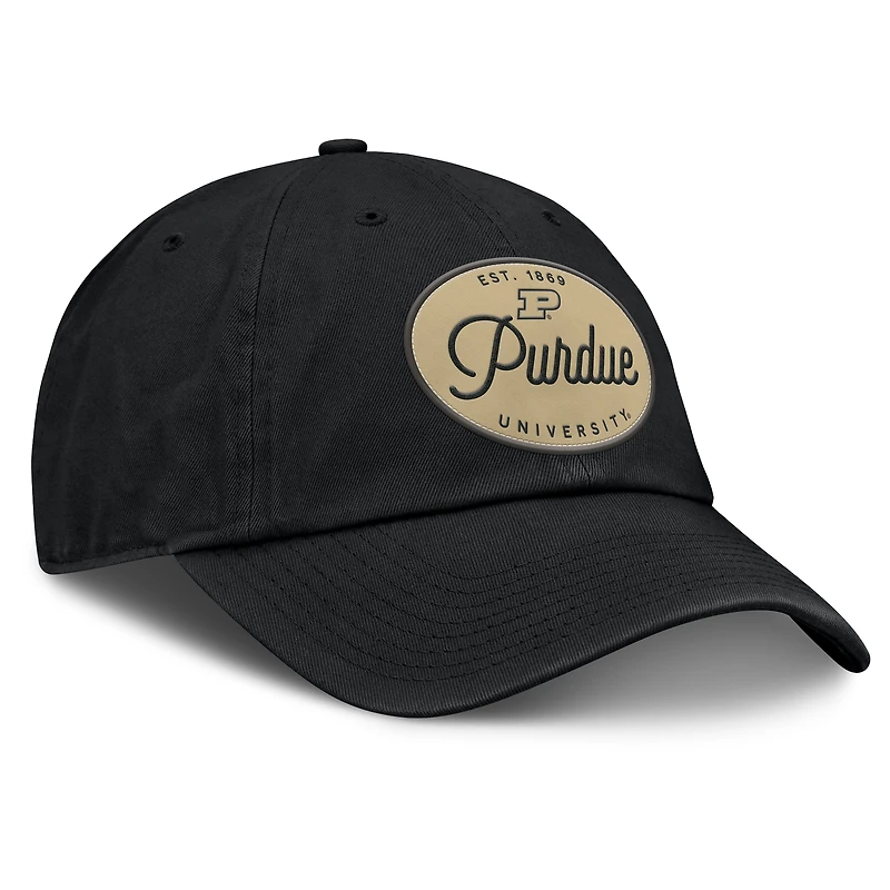 Casquette ajustable Purdue Boilermakers Candid noire pour femmes Fanatics