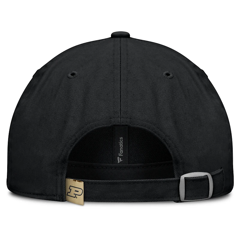 Women's Fanatics Black Purdue Boilermakers Candid Adjustable Hat