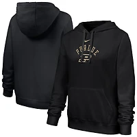Women's Nike Black Purdue Boilermakers Club Fleece Hoodie