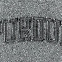 Women's Pressbox Black Purdue Boilermakers Ponchoville Pullover Sweatshirt