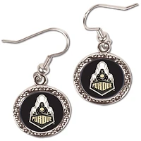Women's Purdue Boilermakers WinCraft Round Dangle Earrings