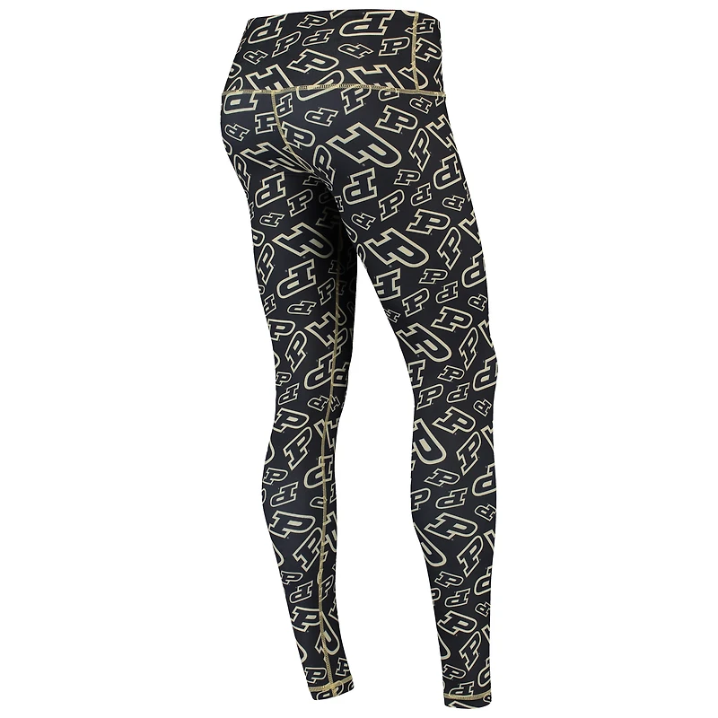 Leggings de mascotte empilés ZooZatz Multi Purdue Chaudronniers pour femmes