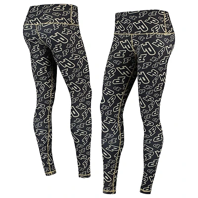 Leggings de mascotte empilés ZooZatz Multi Purdue Chaudronniers pour femmes