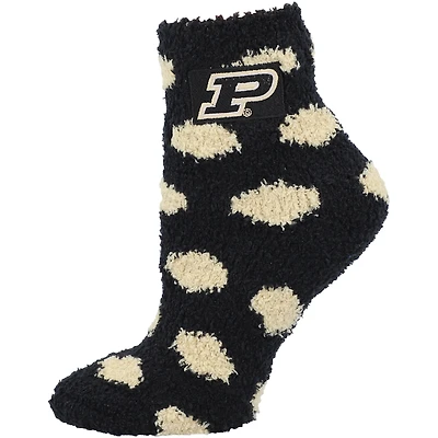 Chaussettes Femme ZooZatz Purdue Boilermakers Fuzzy Dot