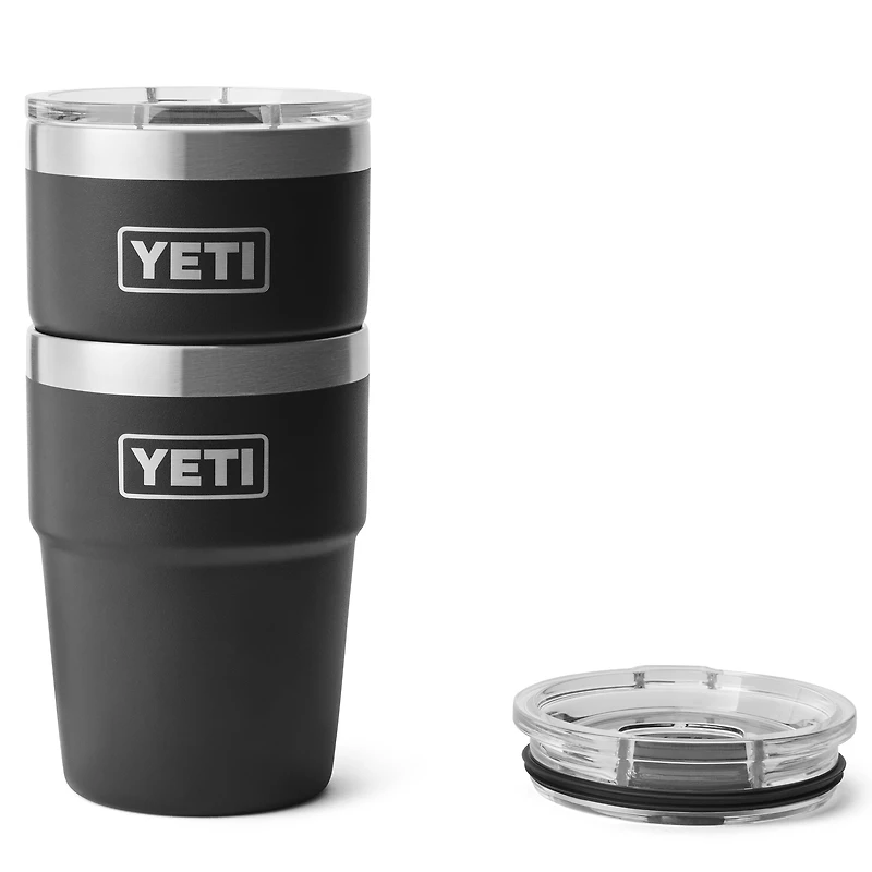 Gobelet empilable YETI Purdue Boilermakers Rambler de 473 ml (16 oz) avec couvercle MagSlider