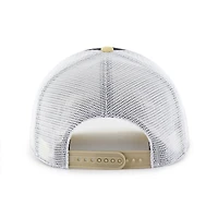 Casquette de camionneur ajustable Purdue Boilermakers Super Stripe Hitch pour jeunes, noire et dorée, '47