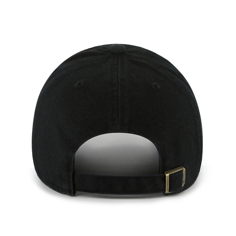 Youth '47 Black Purdue Boilermakers Clean Up Adjustable Hat
