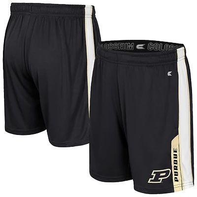 Youth Colosseum Black Purdue Boilermakers Gumbaldia Shorts