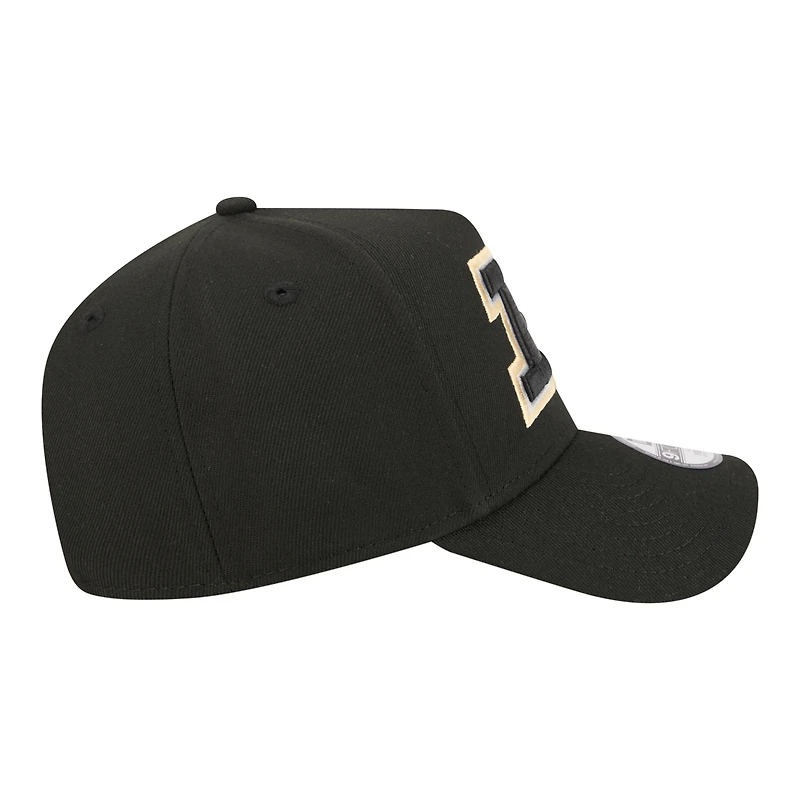 Youth New Era Black Purdue Boilermakers 9FORTY A-Frame Adjustable Hat