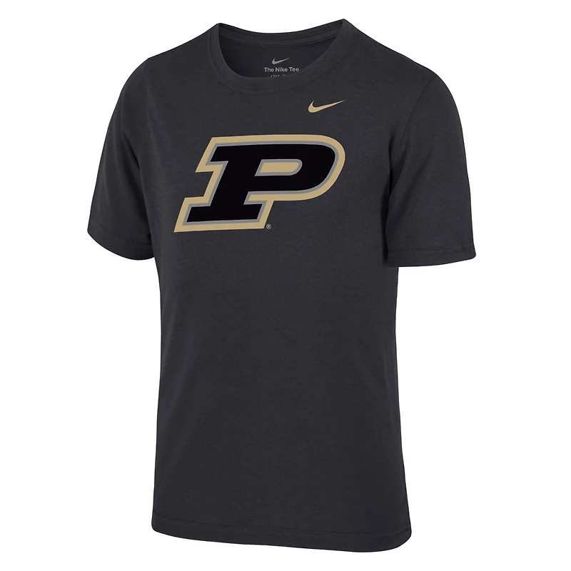 Youth Nike Charcoal Purdue Boilermakers Legend T-Shirt
