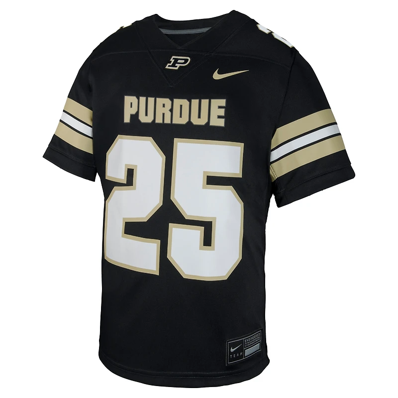 Youth Nike #1 Black Purdue Boilermakers  Untouchable Replica Game Jersey