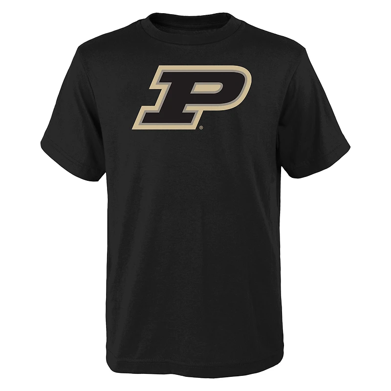 T-shirt noir Outerstuff pour jeunes avec logo principal des Purdue Boilermakers
