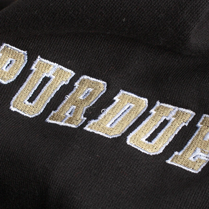 Chandail à capuchon gros logo Purdue Boilermakers de stade athlétique pour jeunes