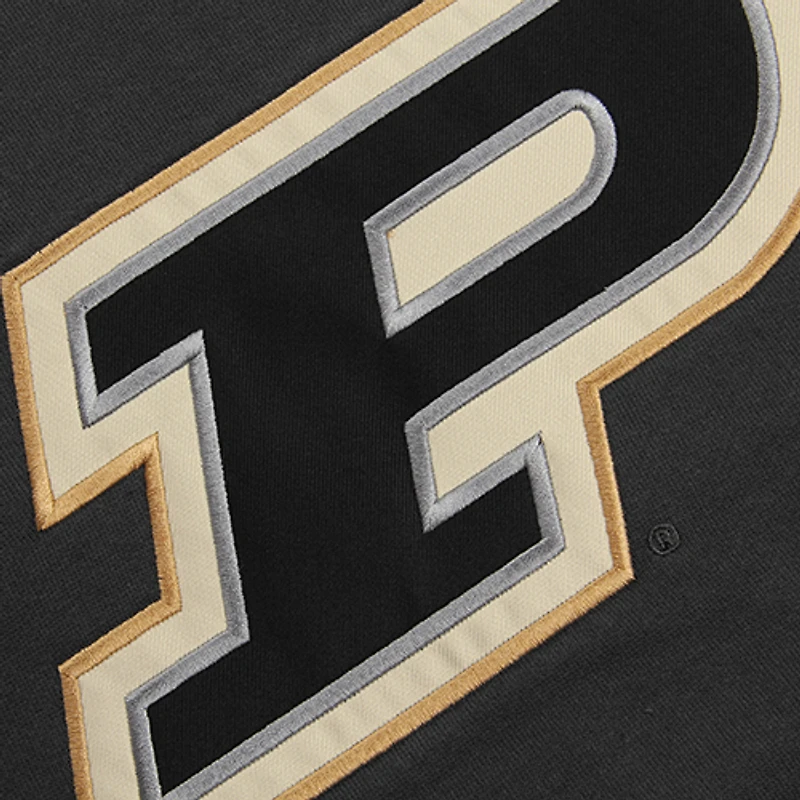 Youth Stadium Athletic Charcoal Purdue Boilermakers Sweat à capuche avec grand logo