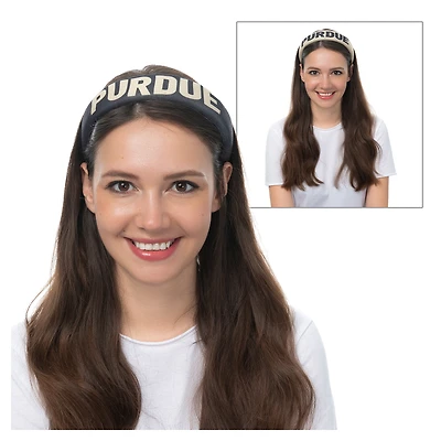 ZooZatz Purdue Boilermakers Hard Headband 2-Pack Set