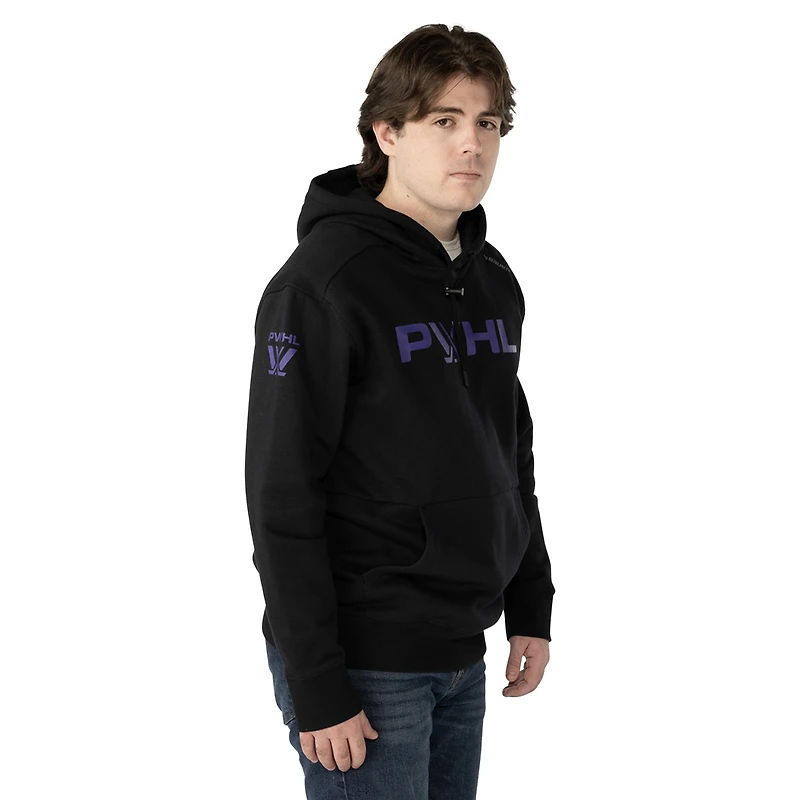 Sweat à capuche unisexe noir PWHL Ultimate