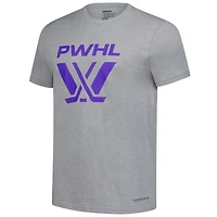 Unisex Heather Gray PWHL Graphic T-Shirt