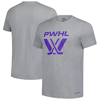 Unisex Heather Gray PWHL Graphic T-Shirt