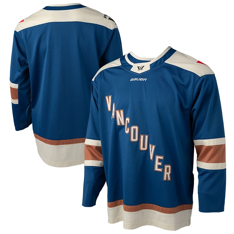 Unisex Blue PWHL Vancouver Home Replica Hockey Jersey