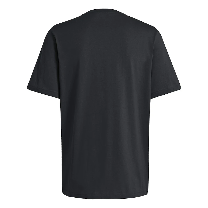 T-shirt noir adidas pour homme, équipe nationale du Qatar, qualifications la Coupe Monde de FIFA 2026