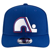 Men's New Era  Blue Quebec Nordiques Team Collection Basic 9SEVENTY Adjustable Hat