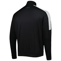 Men's Charly Black/Gray Queretaro FC Light DRY FACTOR Mock Neck Full-Zip Jacket