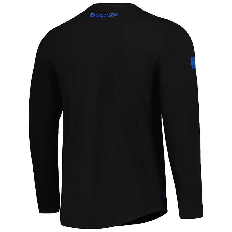 Men's Charly  Black Queretaro FC Long Sleeve T-Shirt