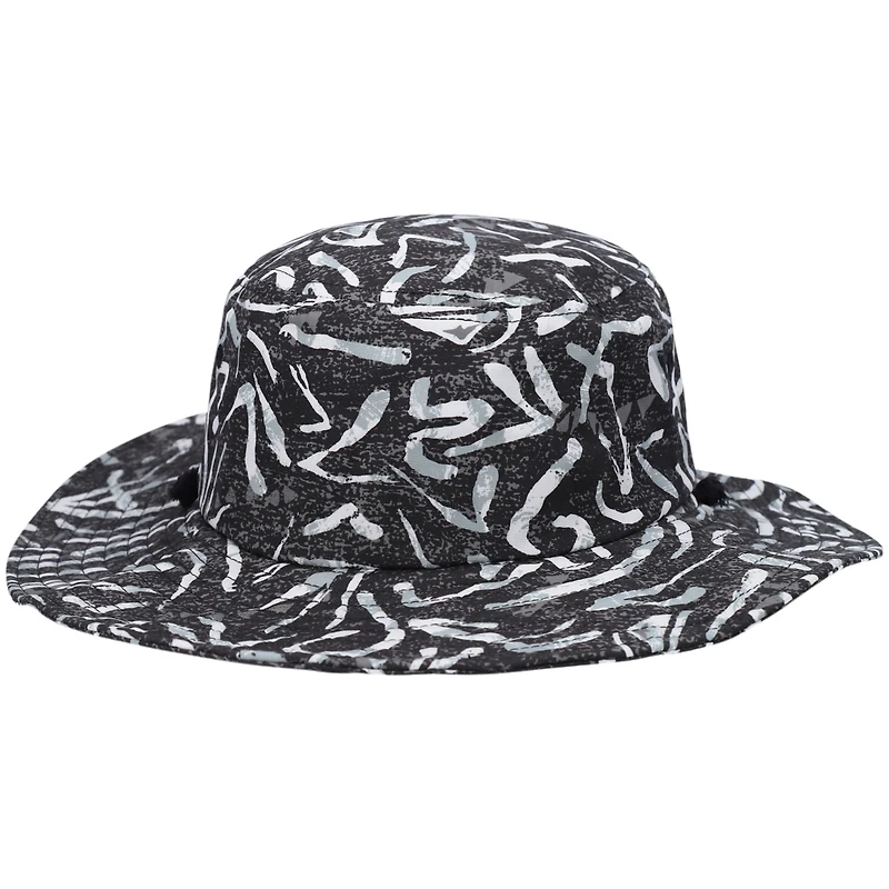 Men's Quiksilver Black Bushmaster Logo Bucket Hat
