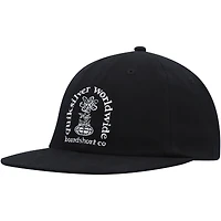 Casquette Quiksilver Fortune Snapback noire pour hommes
