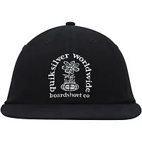 Casquette Quiksilver Fortune Snapback noire pour hommes