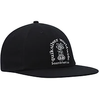 Casquette Quiksilver Fortune Snapback noire pour hommes
