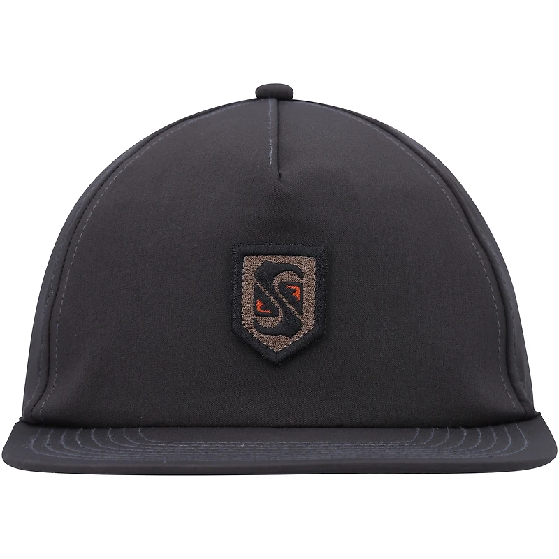 Casquette ajustable noire Quiksilver Honorable pour hommes
