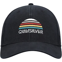Men's Quiksilver Black Stringer Snapback Hat