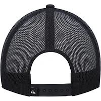 Men's Quiksilver Black Stringer Snapback Hat
