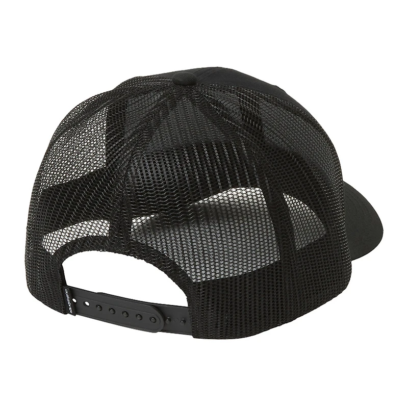 Casquette trucker ajustable Quiksilver noire pour homme