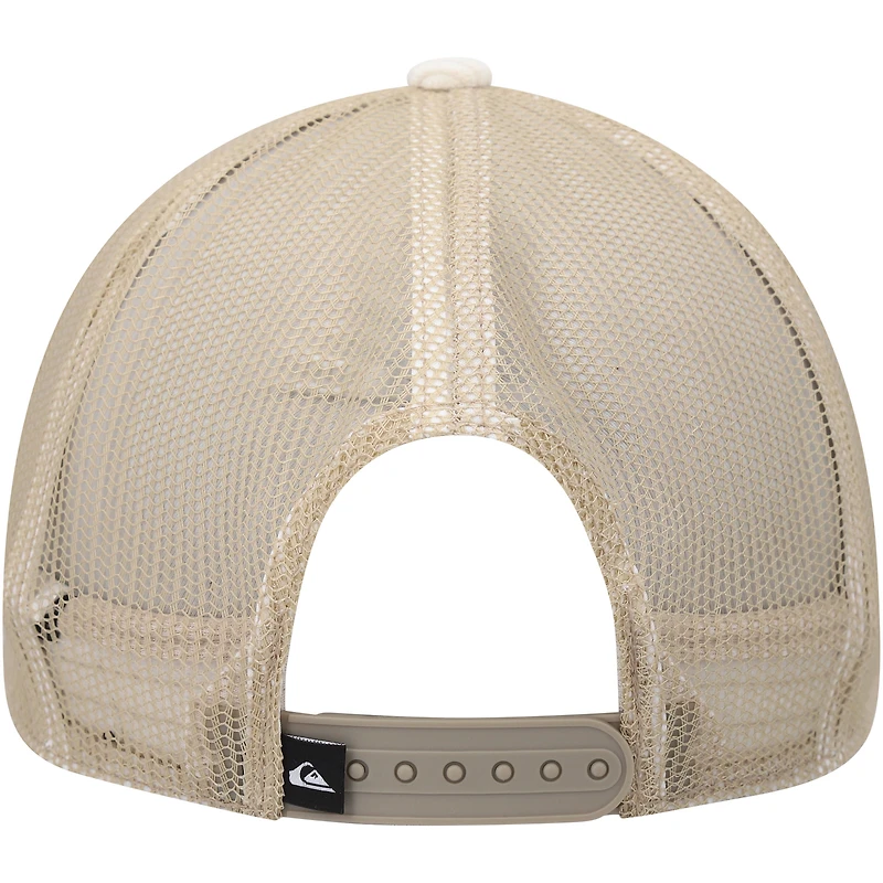 Casquette Snapback Quiksilver Coasteeze Trucker crème pour hommes
