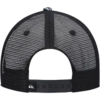 Men's Quiksilver Navy Foam Grillson Trucker Snapback Hat