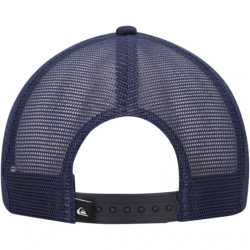 Casquette Snapback Quiksilver Happy Hour Trucker bleu marine pour hommes