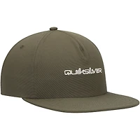 Casquette Quiksilver Olive DNA Omni Snapback pour hommes