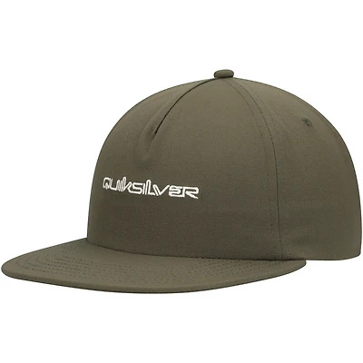 Casquette Quiksilver Olive DNA Omni Snapback pour hommes